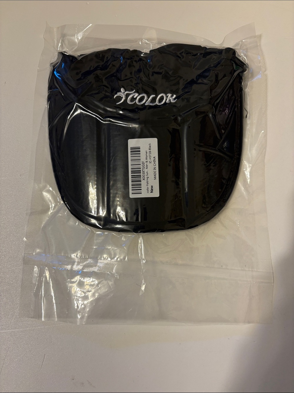 I color brand folding sun hat.